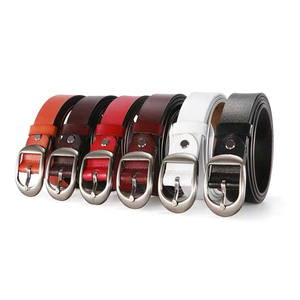 Cinturón de Cuero Hecho a Medida 100% de Alta Calidad / Cinturón de Cuero Moderno para Adultos, Apto para Todas las Estaciones - Product Image 1