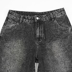 Nueva Oferta: Jorts de Mezclilla para Hombre con Logo Personalizado, Cintura Media, 100% Algodón, Cierre de Cremallera, Estilo Skater, Holgados, Antiarrugas, Transpirables y Ecológicos - Product Image 5