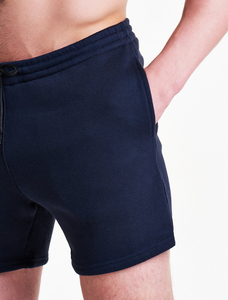 Shorts de sport pour hommes, style OEM, en toile 100% polyester imperméable, taille mi-haute, coupe ample, avec logo personnalisé - Product Image 3