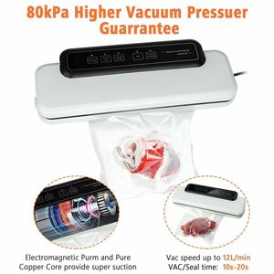 Mini Sigillatrice Elettrica Sottovuoto per Alimenti con Spina USA e Sacchetti per Sigillatura - Product Image 3