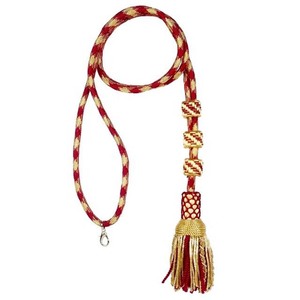 Cordón Pectoral Británico con Nudos de Daga Marrón OEM al por Mayor, Borla de Hilo de Oro para Estola de Obispo, Sacerdote, Vestiario, Cruz - Product Image 1