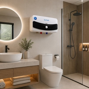 Vietnamese Factory Wholesales Price 30 Liter Tank Home Bathroom Slim Electric Storage Water <b>Heater</b> Rossi Saphir Slim 30 - Product Image 6