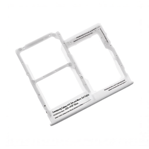 Vassoio per SIM e Micro SD Samsung Galaxy A41 2020 A415F Argento - Product Image 2