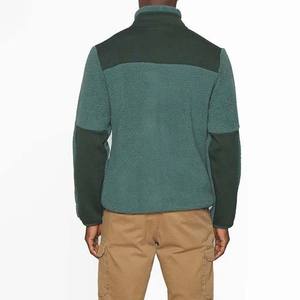 Customized Sherpa Fleece Autumn Hoodie Sweatshirts Breathable Heavyweight Thick <b>Fur</b> Zipper-Up Hood for Sherpa <b>Men's</b> <b>Jackets</b> - Product Image 2