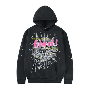 Sudadera con Capucha Unisex Y2k con Diseño de Telaraña, Sudadera Gráfica, Regalo Original - Product Image 1
