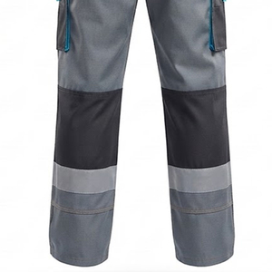 <b>Men's</b> Reflective Work Coveralls Polyester Bib Overalls with Multiple Pockets Lightweight Overalls <b>Dungarees</b> for <b>Men</b> Women - Product Image 5
