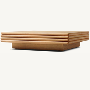 Hot Sale <b>Solid</b> <b>Wood</b> Rectangular Dining <b>Table</b> with Modern Design Eco-Friendly for Indoor Use in Living Room & Hotel - Product Image 2
