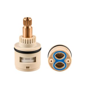 Grifo mezclador de pared Tik Tik con cartucho de 30 mm, mecanismo de disco cerámico duradero, flujo de agua suave, control preciso, rendimiento sin goteo. - Product Image 1