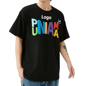 เสื้อยืดลำลองสไตล์วินเทจ OEM ODM สำหรับทุกเพศทุกวัย คุณภาพสูง ผ้าฝ้าย 100% ทรงโอเวอร์ไซส์ คอกลม แขนสั้น พิมพ์ลายดิจิตอลตามสั่ง พร้อมโลโก้ด้านหน้า - Product Image 6