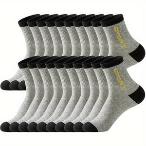 Chaussettes basses décontractées en coton pour hommes 2026 – Vente en gros, absorbantes, anti-transpiration, anti-bactériennes et antidérapantes - Product Image 1