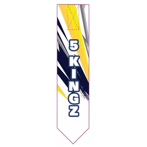 Équipement d'équipe de rugby 5Kingz Sports : Écussons bleus et jaunes, design durable, écologique, léger, faible MOQ - Product Image 5