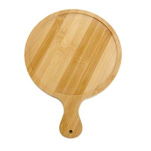 Planche à découper ronde en bois d'acacia et de mangue, épaisseur 1,5 cm, passe au lave-vaisselle - Product Image 4