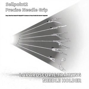 Portaagujas Laparoscópico, Instrumento Quirúrgico Manual, Certificado CE Clase II, para Uso en Cirugía Artroscópica - Product Image 4