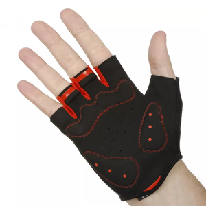 Guantes de Ciclismo Personalizados Unisex para Adultos y Jóvenes, Guantes de Cuero Transpirables e Impermeables de Medio Dedo para Gimnasio, Estilo Verano - Product Image 5