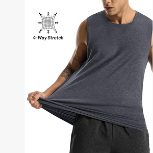 100% Cotton Bodybuilding Brand Jogger Gym Singlet Training Bodybuilding Tank Top <b>Vest</b> Shirt Sleeveless Fitness Shirt For <b>Men</b> - Product Image 4