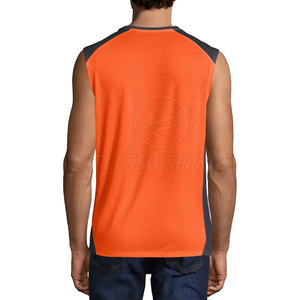 Camisetas sin Mangas para Hombre, Camiseta Deportiva Informal de Verano, Mezcla de Algodón, Estilo Musculoso - Product Image 2