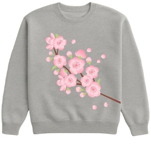 Custom Printed Design 100% Cotton <b>Fleece</b> Round Neck Casual Long Sleeve Pullover Men <b>Sweatshirt</b> - Product Image 4