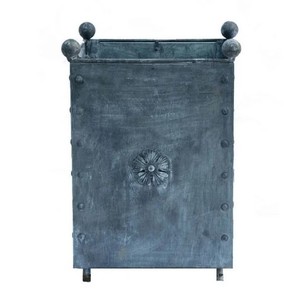 Decoración de Jardín de Metal Pesado Hecha a Mano con Acabado Pátina Gris, de Gran Tamaño, para Uso en Exteriores - Product Image 2