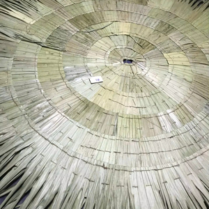 Rouleau de paille de bambou naturel de 1,2 m de long pour la construction, les meubles d'extérieur, les toitures, la maison, le jardin et les projets événementiels - Product Image 6