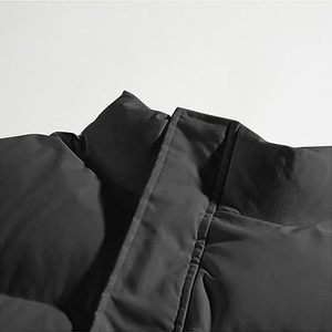 Chaqueta Bomber Clásica Acolchada para Hombre, Larga y Delgada, Personalizable con Estampado, Ajuste Relajado, Impermeable, con Cuello Alto, Venta al por Mayor - Product Image 3