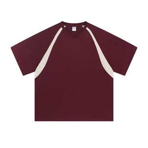 Nouvel Arrivage T-shirt Col V Délavé à l'Acide pour Homme 2026 – Meilleure Vente Qualité Supérieure Coupe Boxy en Jersey - Product Image 3