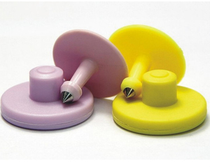 Etiquette d'oreille FDX-B HDX NFC, puce manuelle à insérer en acier inoxydable pour bovins, ovins, caprins, porcins - Product Image 1