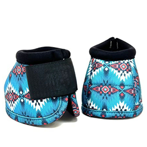 Bottes de protection pour chevaux à imprimé léopard, respirantes en mesh, pour l'équitation, l'entraînement et la protection des jambes des chevaux - Product Image 4