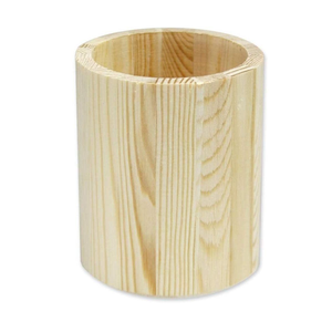 ที่วางปากกาไม้สำหรับโต๊ะทำงาน สำนักงาน บ้าน ห้องอ่านหนังสือ ดีไซน์สวยงาม ช่องใส่หลายช่อง ของขวัญสุดเพอร์เฟกต์ งานฝีมือจากวัสดุธรรมชาติ - Product Image 2