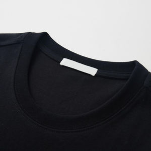 T-shirt pour homme, style été, coupe ajustée, couleur unie, décontracté, tricot fin, col rond, pour homme - Product Image 5