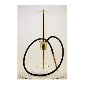 Classic Glass <b>Hookah</b> For Home Lounge Decoration And Stylish Cultural Display With Durable Elegant Glass Finish - Product Image 1