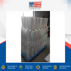Rollo de Embalaje Transparente de Película PET + LDPE de Grado Alimenticio de Alta Calidad a Precio Atractivo, YOGESHWAR POLYMERS YP31, Logotipo Personalizado OEM - Product Image 4
