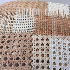 Natural Brown Open Weave Rattan Webbing <b>Cane</b> 60cm Width Eco Friendly Material for Handicraft and Furniture Making - Product Image 1