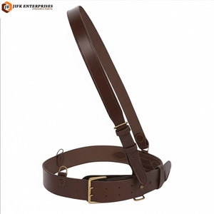 Ceinture formelle en cuir véritable sur mesure Sam Browne avec boucle en acier robuste pour hommes à prix raisonnable - Product Image 4