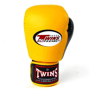Original PU Leather Kickboxing Twins Boxing Gloves Custom Made Professional Full Finger Twins Pro Fighting Punching Boxing Gears - Product Image 3