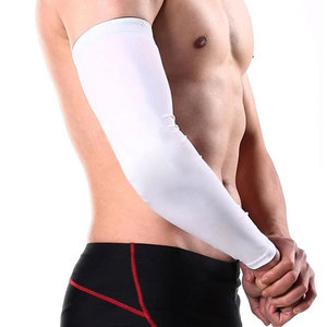 Manchon de compression pour bras avec logo personnalisé, tissu respirant à séchage rapide pour le basketball - Unisexe, haute qualité - Product Image 2