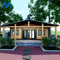 Cabane de jardin miniature de 20 pieds, maisons préfabriquées à faible coût avec salle de bain, maison conteneur, maisons préfabriquées détachables et extensibles