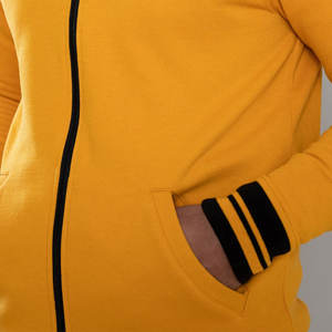 Venta caliente chaquetas universitarias de invierno para hombres con parches bordados personalizados estilo fresco polar luz soporte cuello capucha - Product Image 3