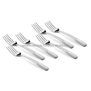 Ambiance Lifestyle Lot de 6 cuillères et fourchettes en acier inoxydable de haute qualité pour la maison et la cuisine Royal Metal par Ambiance Lifestyle - Product Image 6