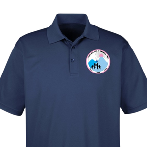 Camisa Polo para Hombre, Color Azul Marino, Logotipo Bordado, Manga Corta, Cuello Camisero, Mezcla de Algodón, Informal, para Negocios, Golf, Uniforme, Ropa Deportiva - Product Image 5