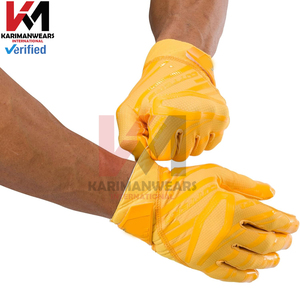 American Football Gloves High Performance Grip Durable Breathable Flexible <b>Comfortable</b> Fit - Product Image 2
