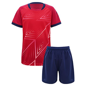 Factory Wholesale Custom Soccer Uniforms Customized Sublimation Design Soccer Jerseys Breathable Quick Dry Football Uniforms - Product Image 1