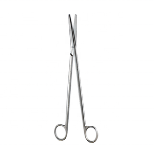 Tijeras Mayo de Alta Resistencia con Hojas Curvas y Rectas, Instrumento Quirúrgico de Acero Inoxidable para Corte de Tejidos y Trabajos de Disección - Product Image 2