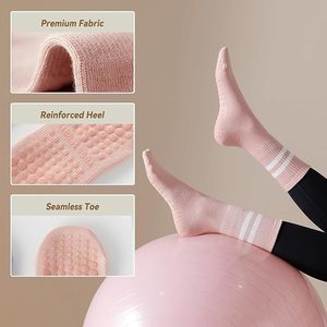 Calcetines de mujer personalizables de longitud media, con efecto fruncido, talla única, color liso, antideslizantes, de punto, para uso diario, con puño elástico, de secado rápido, ideales para primavera. - Product Image 4