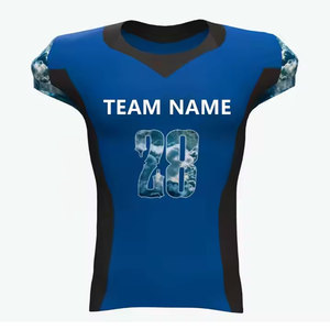 Maillots de football américain pour adultes de qualité supérieure en gros, coupés automatiquement, maillots de football d'entraînement professionnels personnalisés - Product Image 5