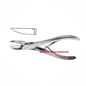 คีมตัดกระดูกสแตนเลสแบบแมนนวล BISONS Liston ขนาด 17 ซม. คุณภาพสูง ได้รับการรับรองมาตรฐาน CE เครื่องมือผ่าตัดกระดูก - Product Image 3