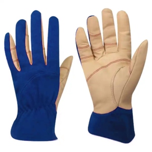 Guantes de Conducción de Cuero de Vaca de Alto Rendimiento, Resistentes al Calor, con Muñequera Elástica, Sin Látex, para Trabajo y Seguridad - Product Image 5