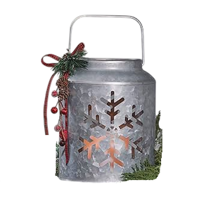 Farol de vela de metal galvanizado y vidrio de estilo moderno al por mayor para decoración del hogar en interiores y exteriores a un precio asequible. - Product Image 5