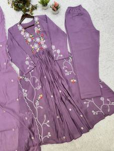 THIS FESTIVAL SEASON WEAR OUR BEAUTIFUL SEQUENCE EMBROIDERED WORKED <b>TOP</b> , PANT WITH DUPATTA - Product Image 6