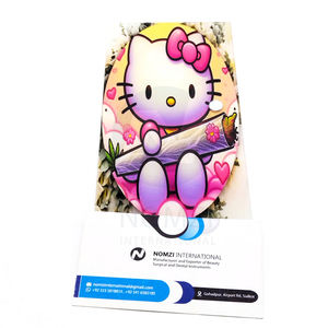 Últimas Extensiones de Pestañas con Logotipo Personalizado, Bandejas de Pestañas de Acrílico y Vidrio Ecológicas, Diseño de Azulejos de Hello Kitty, Soporte para Extensiones de Pestañas - Product Image 1