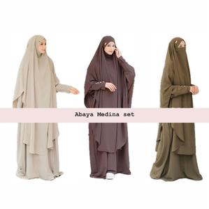 Conjunto de Abaya Medina, Ropa Elegante y Modesta para Mujer, Perfecta para Oraciones y Ocasiones Especiales - Product Image 2